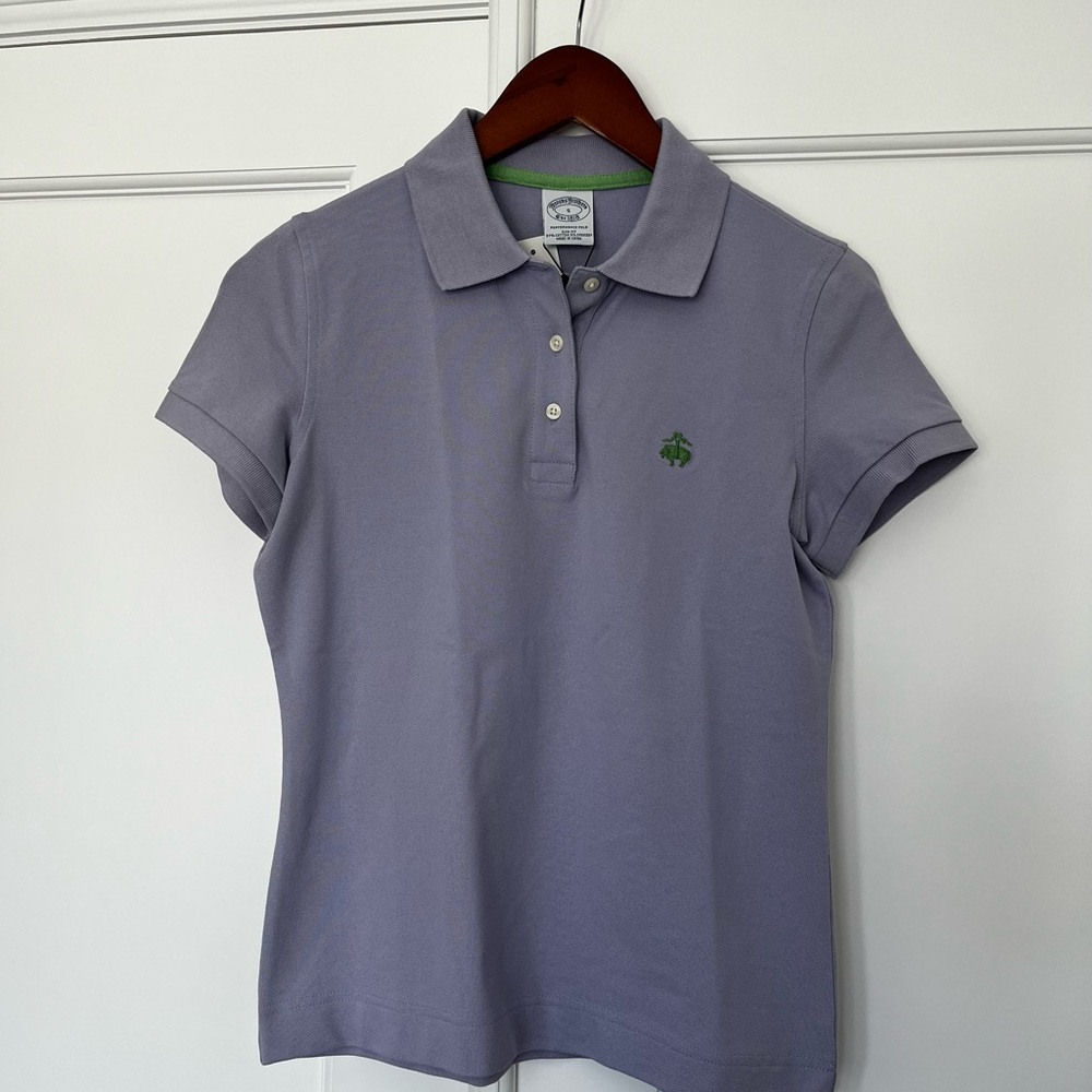 NWT - Brooks Brothers Women’s Lavender Polo - Small
